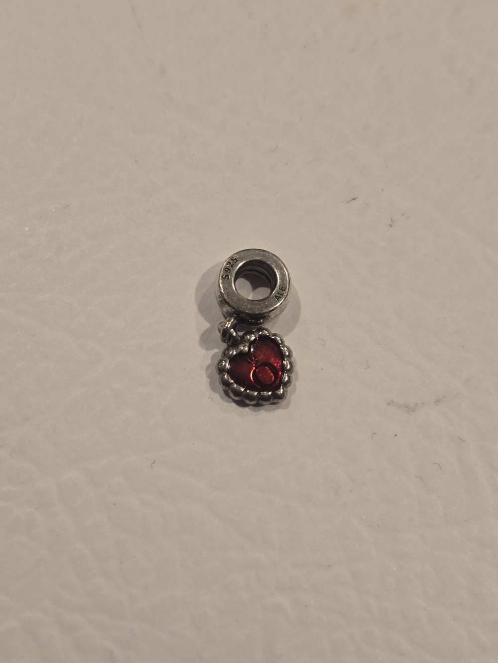 Red Heart Charm Pendant for Women Jewelry